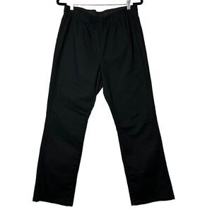 2/$30 Soft Surroundings Black Pull On Pants Size L Comfort Stretch Office Casual